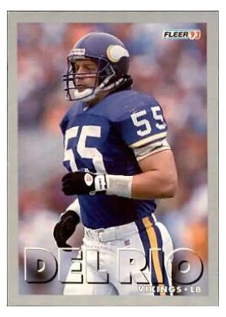 1993 Fleer Jack Del Rio #7