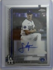 2025 Topps Chrome Update Autographs Jack Dreyer #AC-JD card