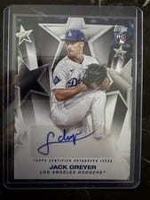 2025 Topps Update Baseball Stars Autographs Jack Dreyer #BSAU-JD card