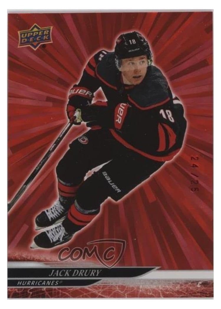 2024-25 Upper Deck Base Set Jack Drury #277 card