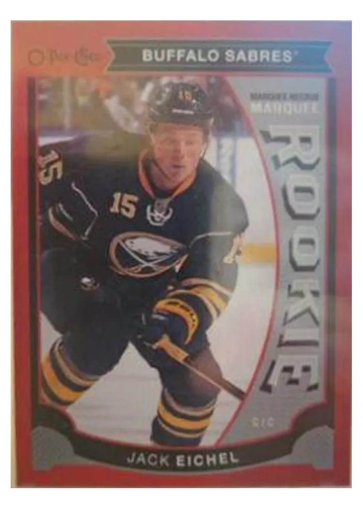 2015 O-Pee-Chee Update Jack Eichel #U50 card