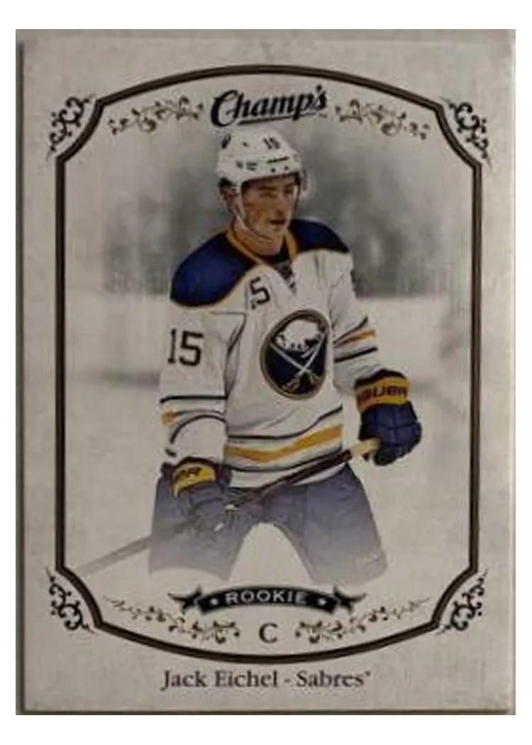 2015 Upper Deck Champs Jack Eichel #320 card