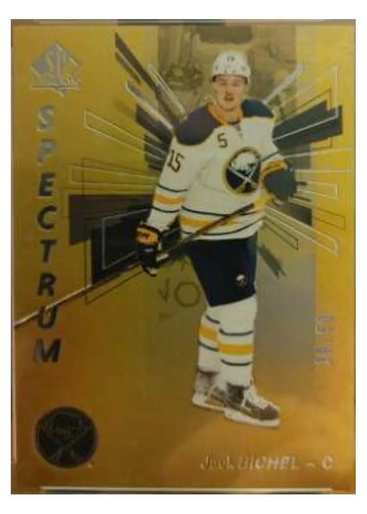 2016 SP Authentic Spectrum FX Jack Eichel #S-12 card