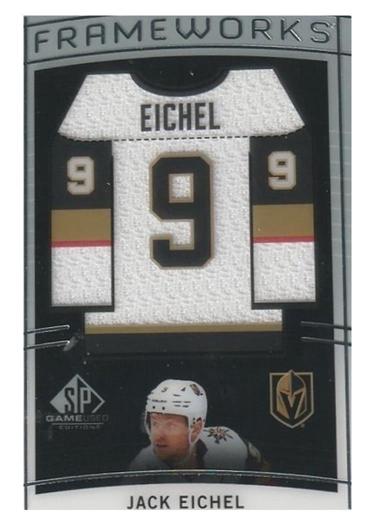 2024-25 SP Game Used Frameworks Jack Eichel #F-JE card