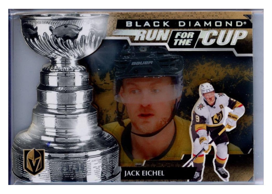 2024-25 Upper Deck Black Diamond Run for the Cup Jack Eichel #RUN-JE card