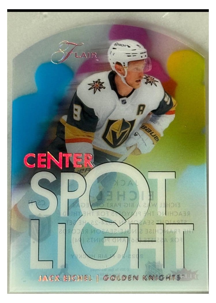 2025-26 Flair Center Spotlights Jack Eichel #CS-11 card