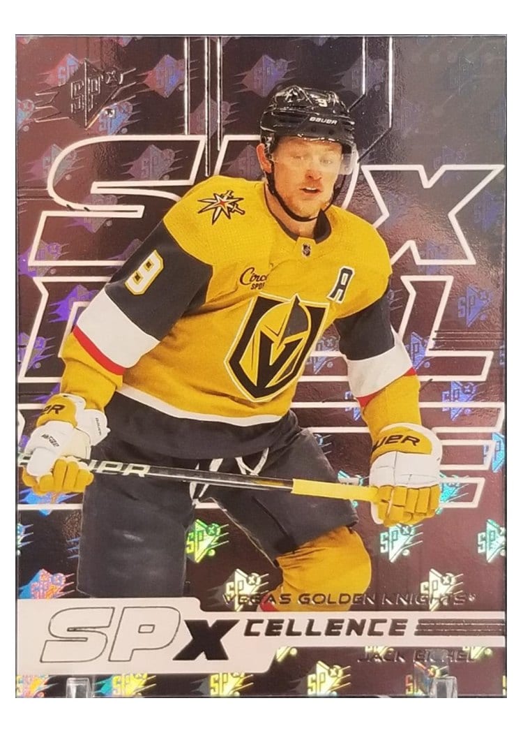 2025-26 SPx 2024 Update - SPxCellence Autos Parallel Jack Eichel #XC-JE card