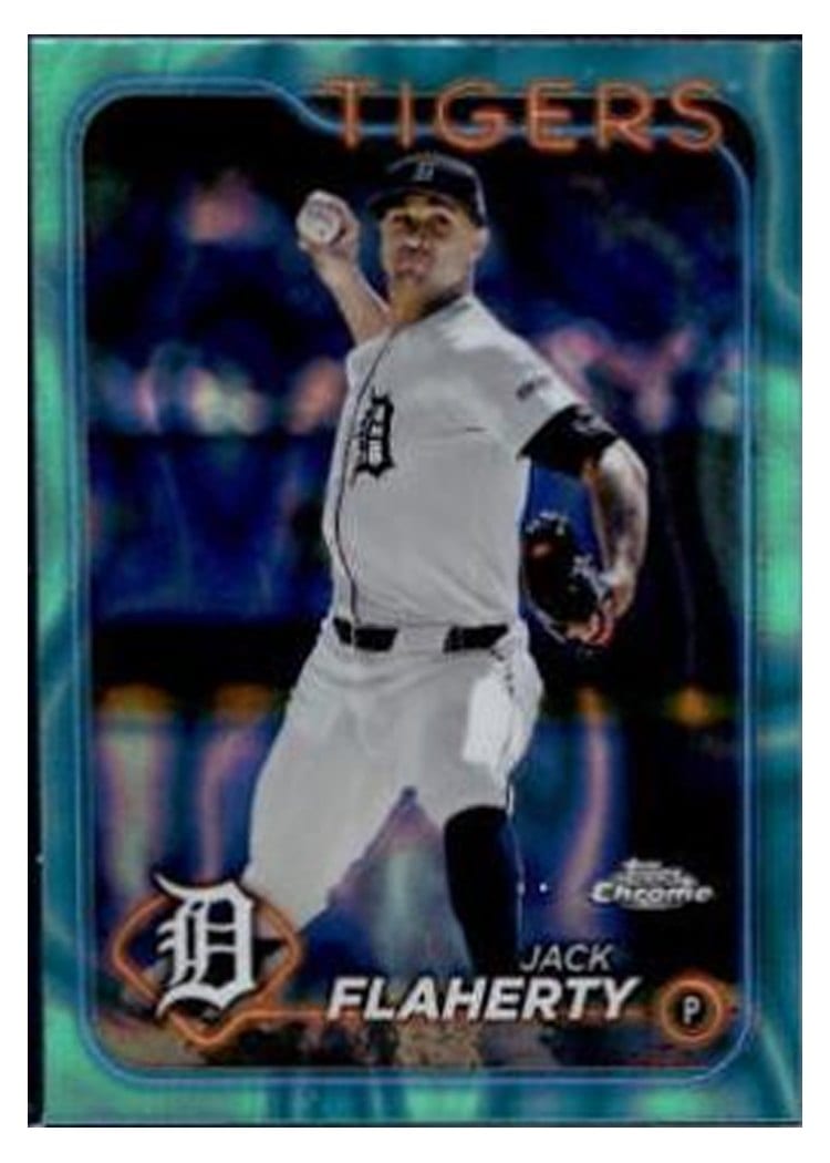 2024 Topps Chrome Base Set Jack Flaherty #56 card