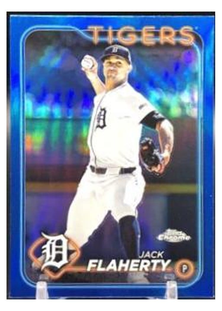 2024 Topps Chrome Base Set Jack Flaherty #56 card