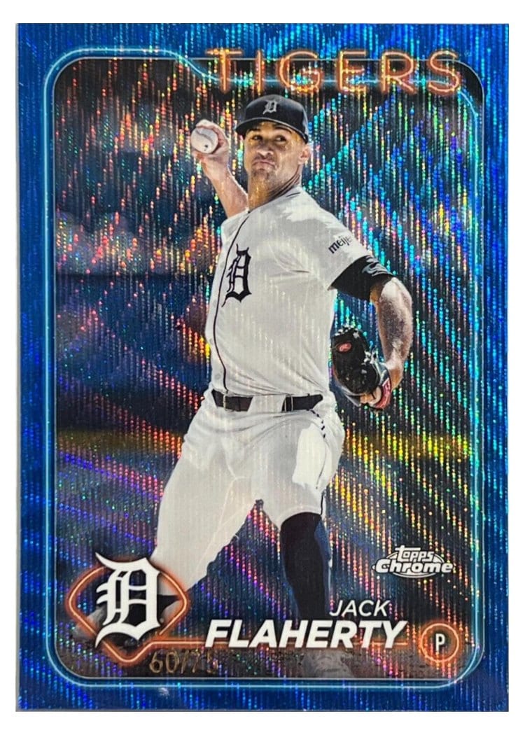 2024 Topps Chrome Base Set Jack Flaherty #56 card
