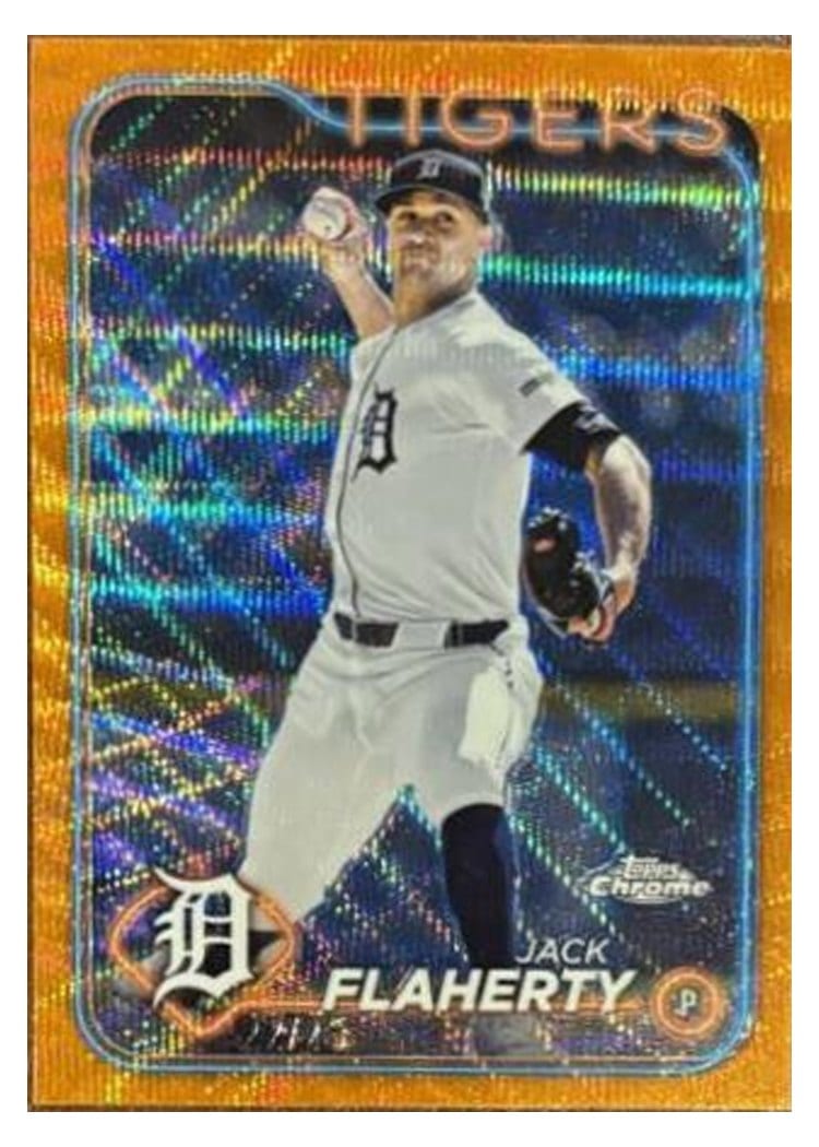 2024 Topps Chrome Base Set Jack Flaherty #56 card