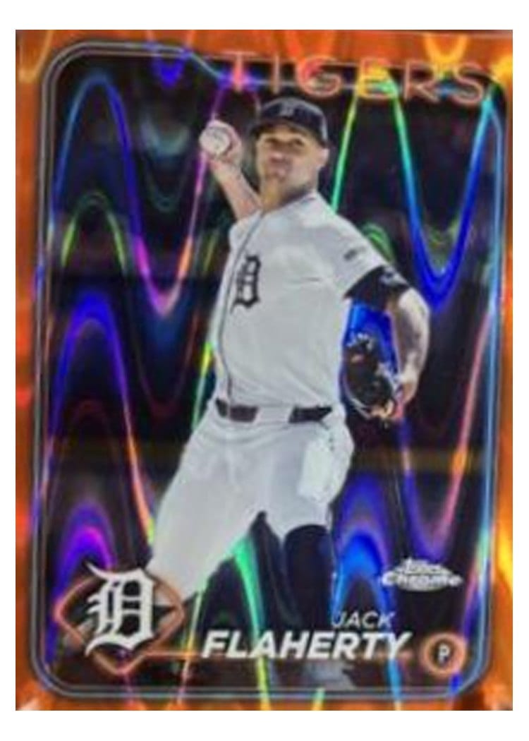 2024 Topps Chrome Base Set Jack Flaherty #56 card