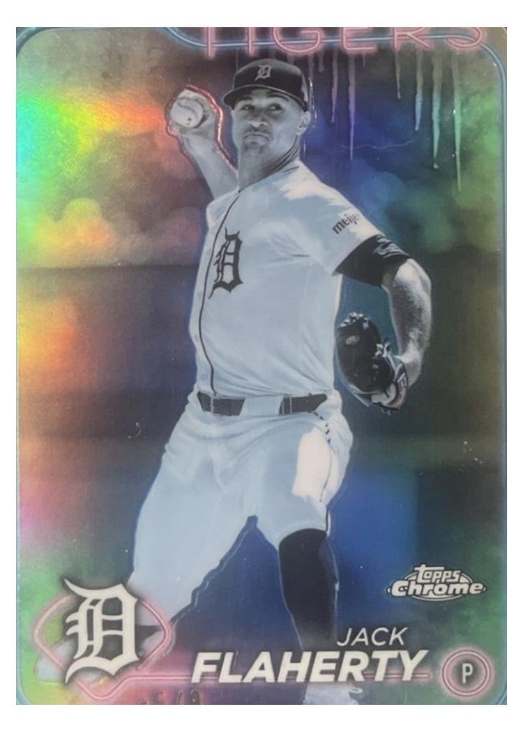 2024 Topps Chrome Base Set Jack Flaherty #56 card