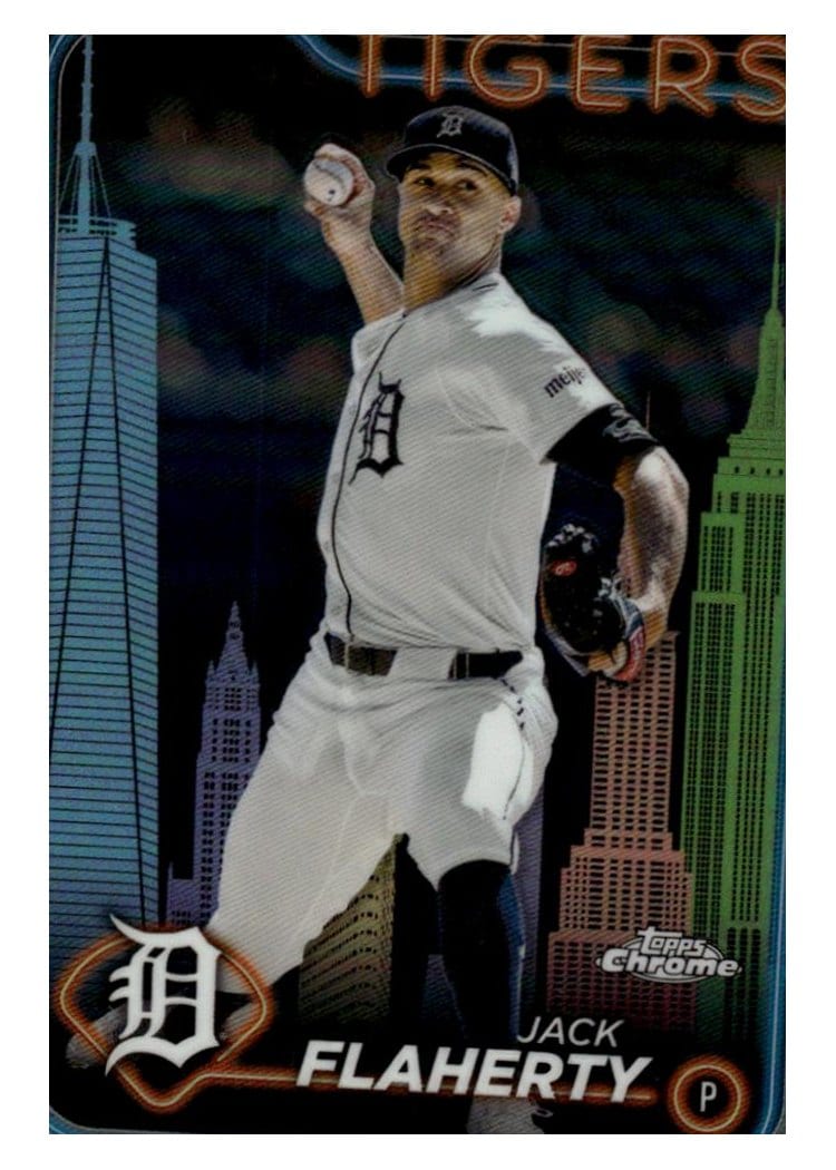 2024 Topps Chrome Base Set Jack Flaherty #56 card