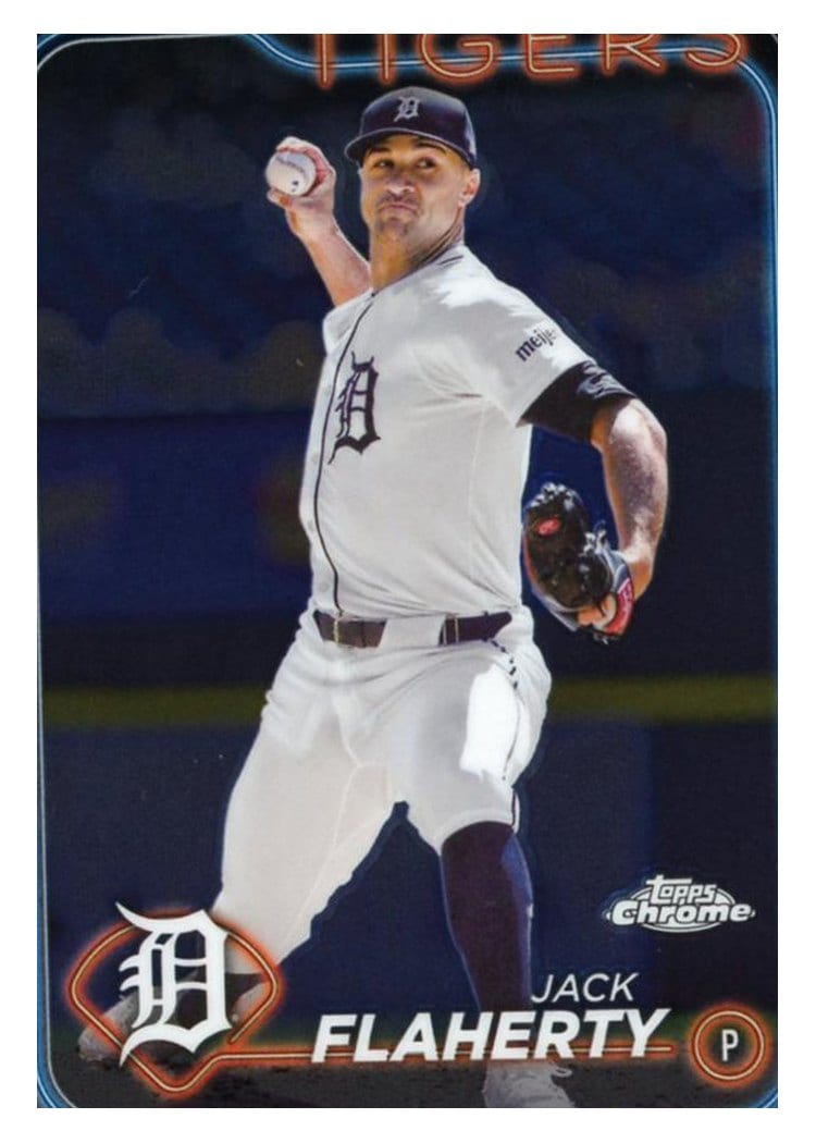 2024 Topps Chrome Base Set Jack Flaherty #56 card