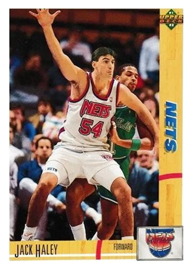 1991 Upper Deck Jack Haley #317 card
