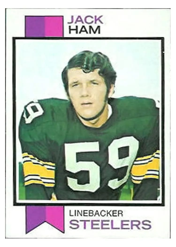 1973 Topps Jack Ham #115 card