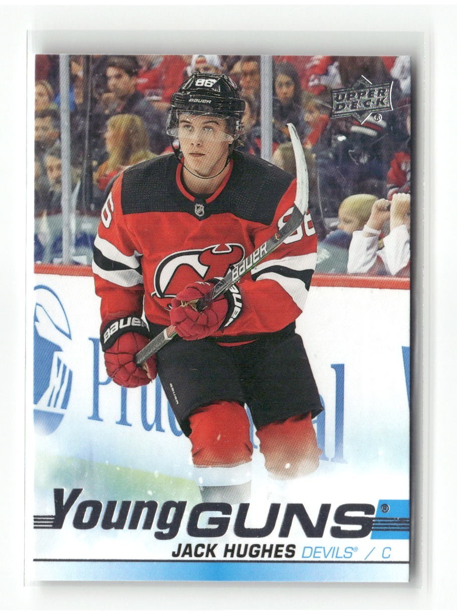 2019 Upper Deck Jack Hughes #201 card