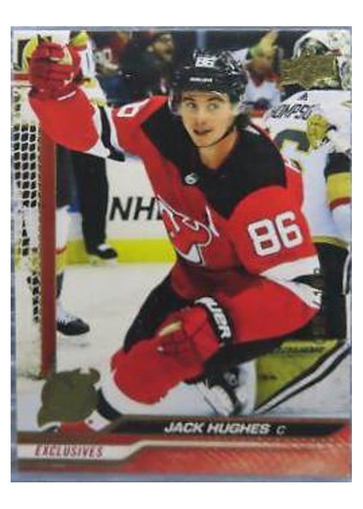 2023-24 Upper Deck Base Set Jack Hughes #109 card