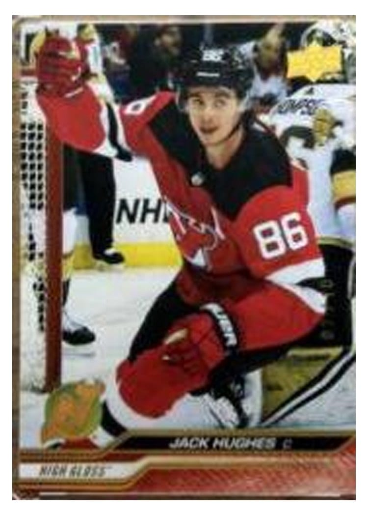 2023-24 Upper Deck Base Set Jack Hughes #109 card