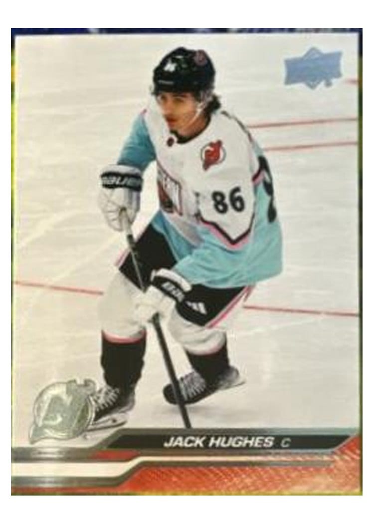 2023-24 Upper Deck Base Set Jack Hughes #680 card