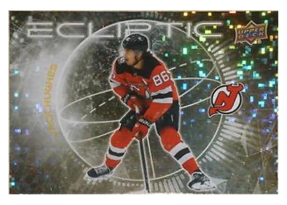 2023-24 Upper Deck Ecliptic Jack Hughes #EC-1 card