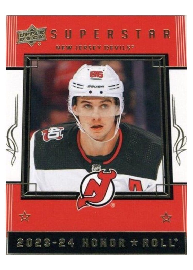 2023-24 Upper Deck Honor Roll Jack Hughes #HR-25 card