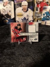 2023-24 Upper Deck Premier Premier Attractions Jersey Jack Hughes #PA-HU card