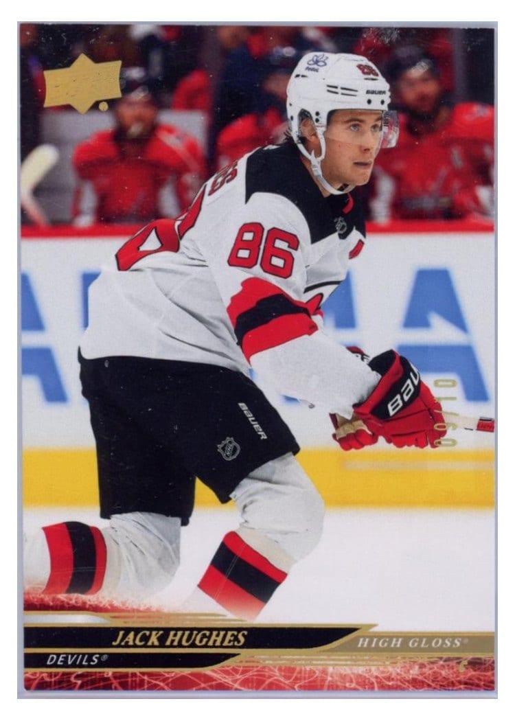 2024-25 Upper Deck Base Set Jack Hughes #351 card
