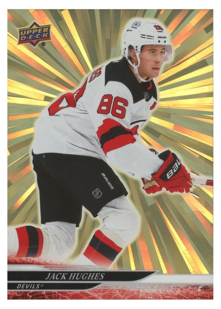 2024-25 Upper Deck Base Set Jack Hughes #351 card