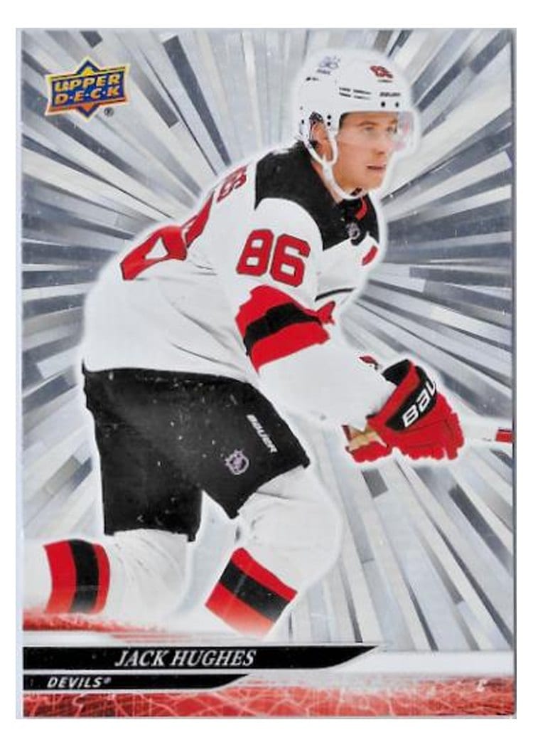 2024-25 Upper Deck Base Set Jack Hughes #351 card