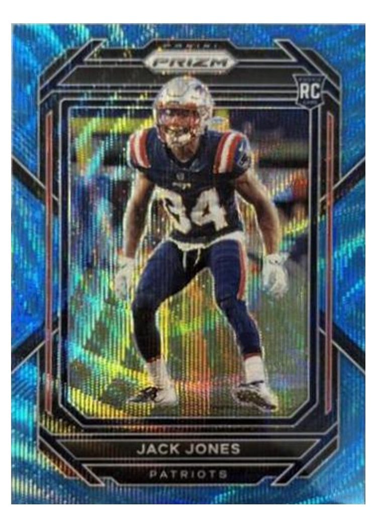 2022 Panini Prizm Base Set Jack Jones Blue Wave #395 card