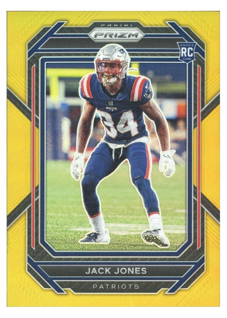 2022 Panini Prizm Base Set Jack Jones Gold #395 card