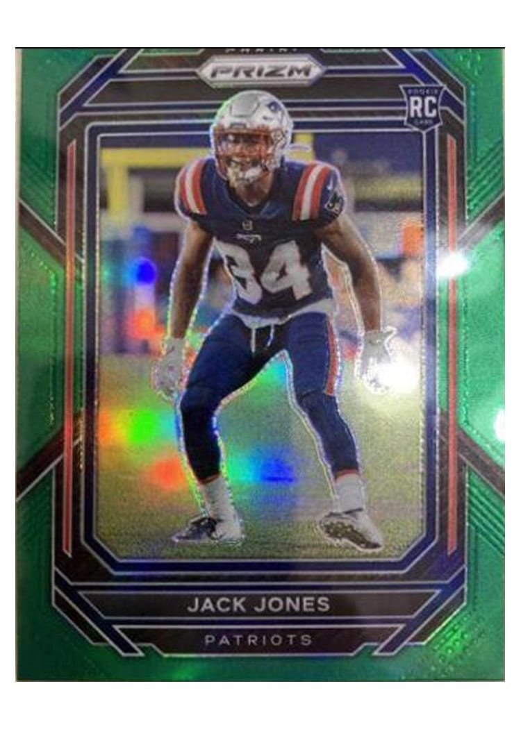 2022 Panini Prizm Base Set Jack Jones Green #395 card