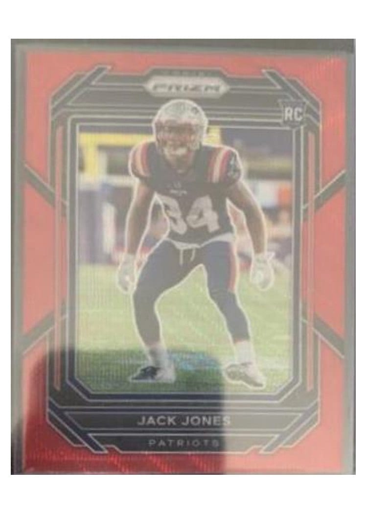 2022 Panini Prizm Base Set Jack Jones Red #395 card