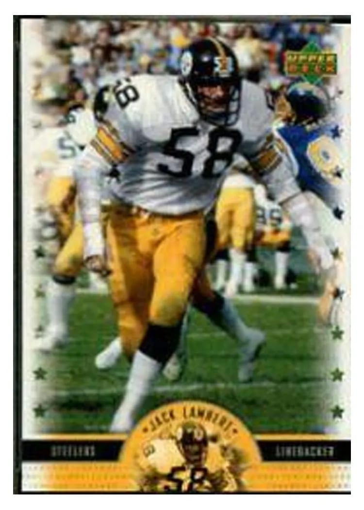 2005 Upper Deck Legends Jack Lambert #72 card