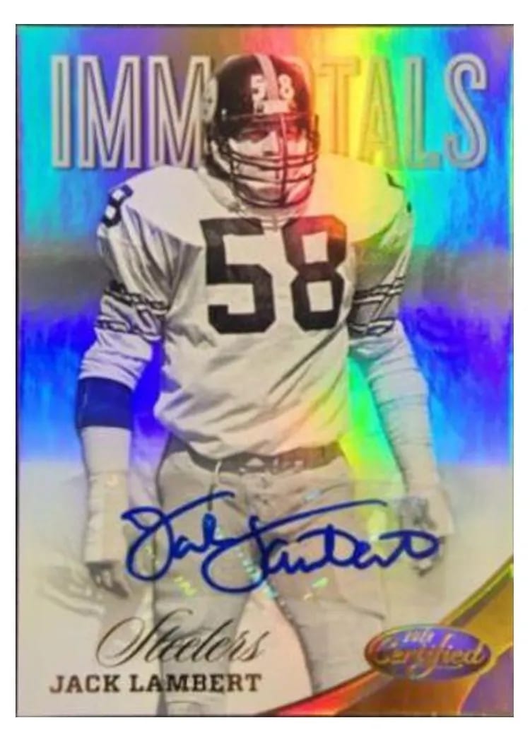 2012 Panini Certified Jack Lambert #182 card