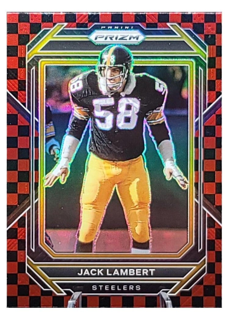 2022 Panini Prizm Base Set Jack Lambert #253 card