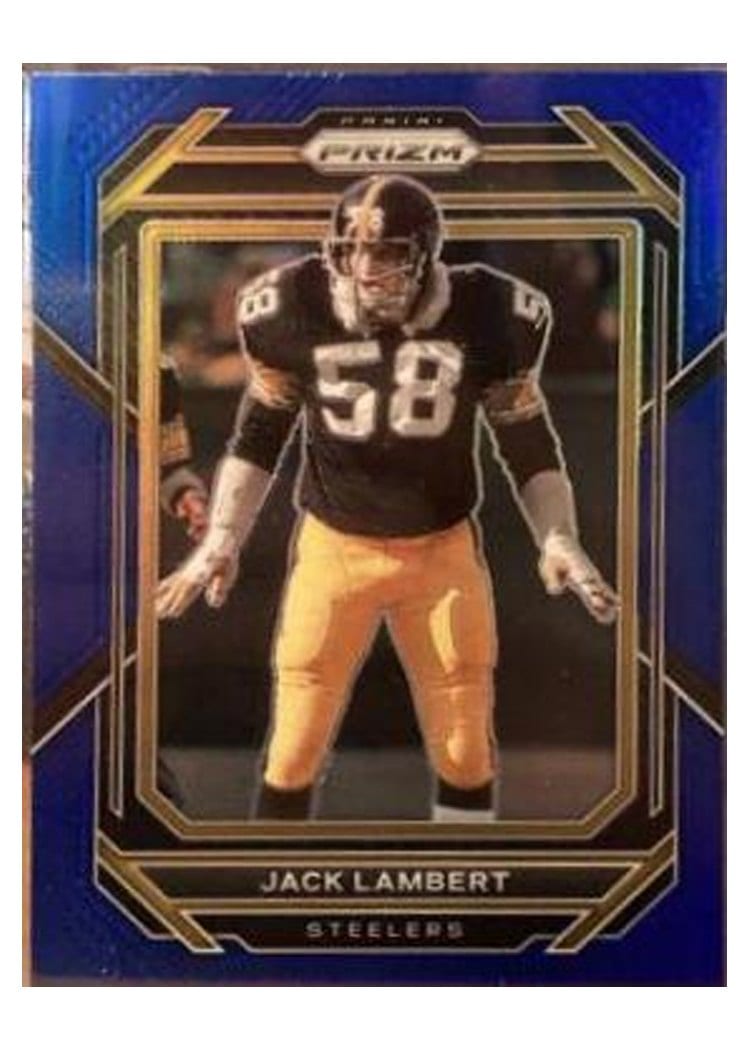 2022 Panini Prizm Base Set Jack Lambert #253 card