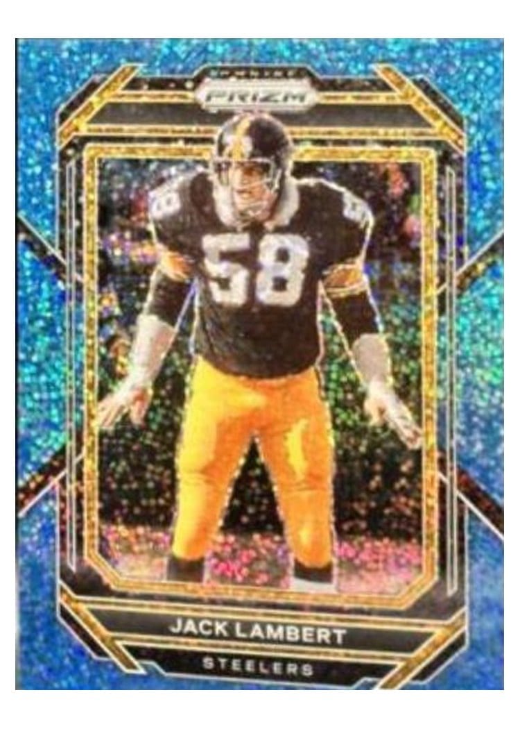2022 Panini Prizm Base Set Jack Lambert #253 card