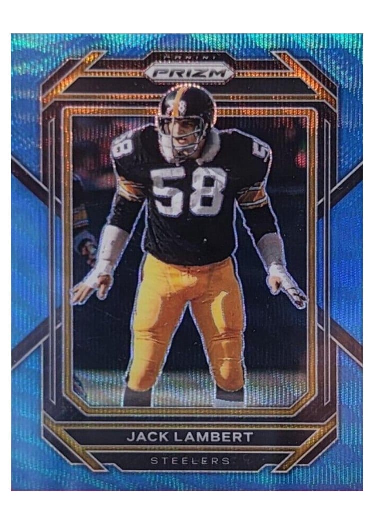 2022 Panini Prizm Base Set Jack Lambert #253 card