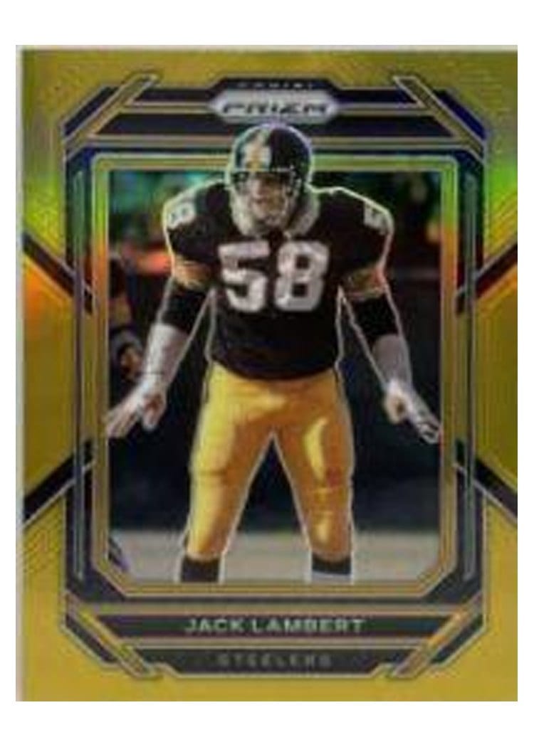2022 Panini Prizm Base Set Jack Lambert #253 card