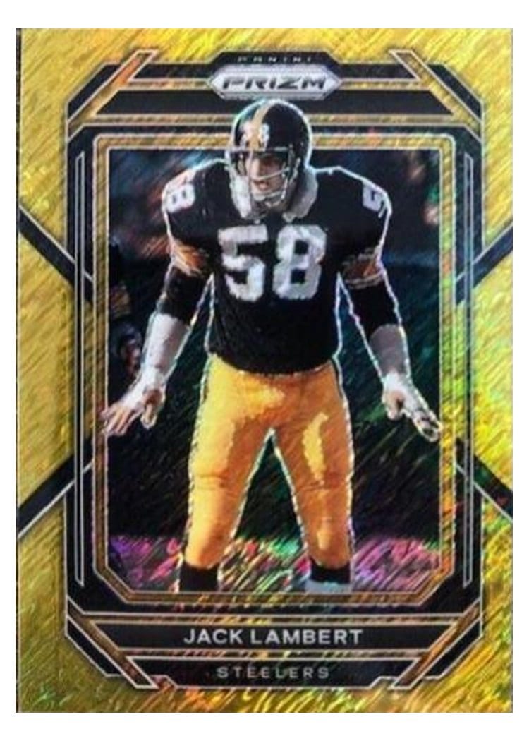 2022 Panini Prizm Base Set Jack Lambert #253 card