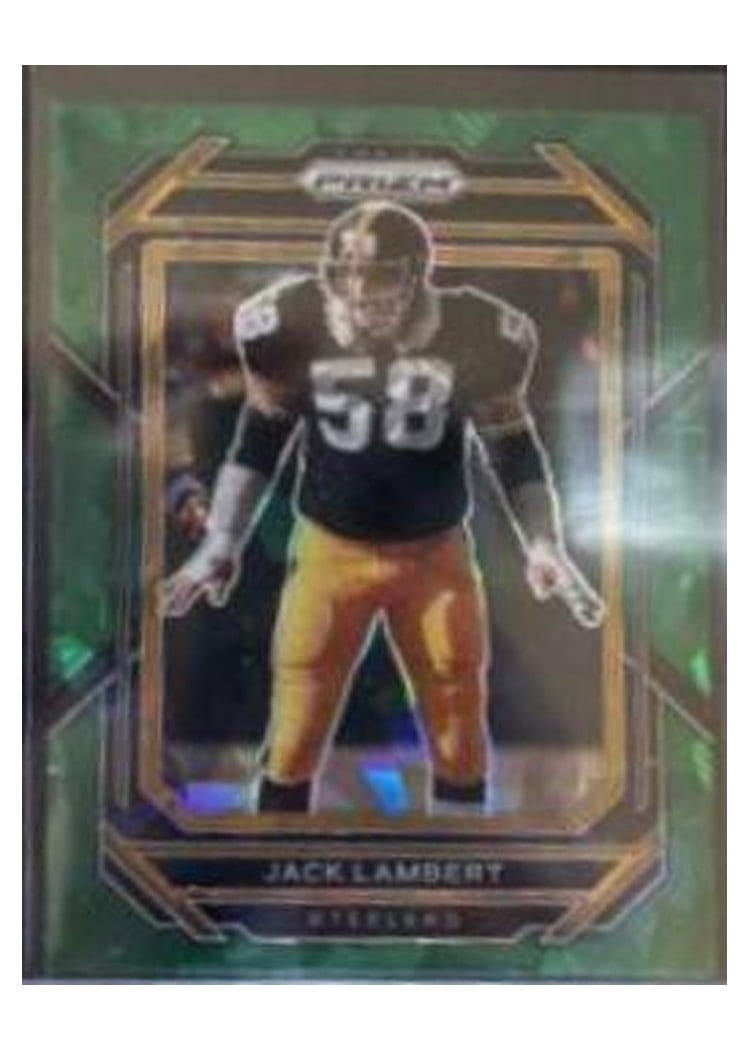 2022 Panini Prizm Base Set Jack Lambert #253 card
