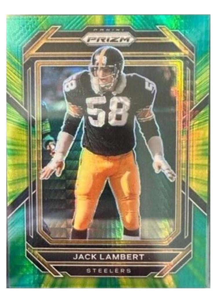 2022 Panini Prizm Base Set Jack Lambert #253 card