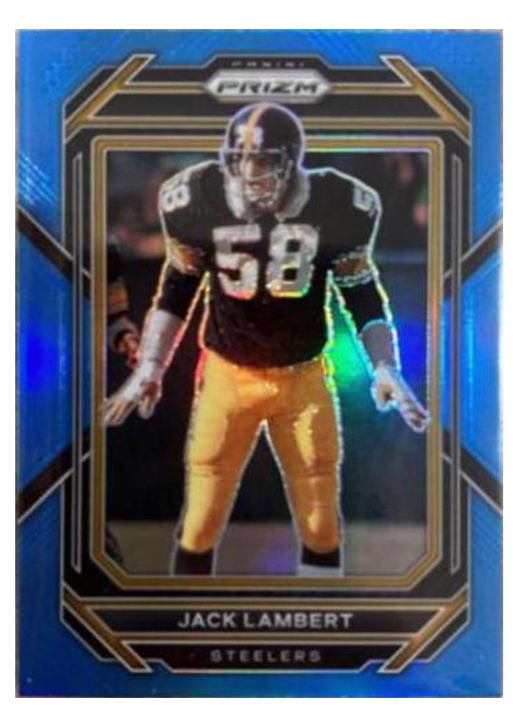 2022 Panini Prizm Base Set Jack Lambert #253 card