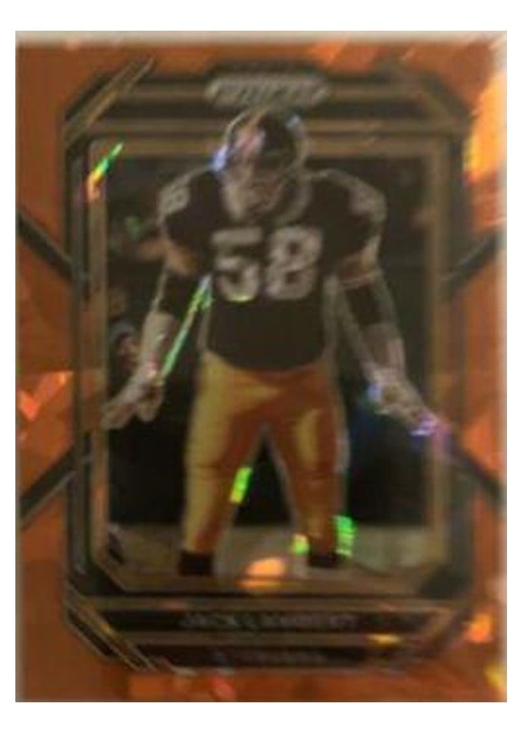 2022 Panini Prizm Base Set Jack Lambert #253 card