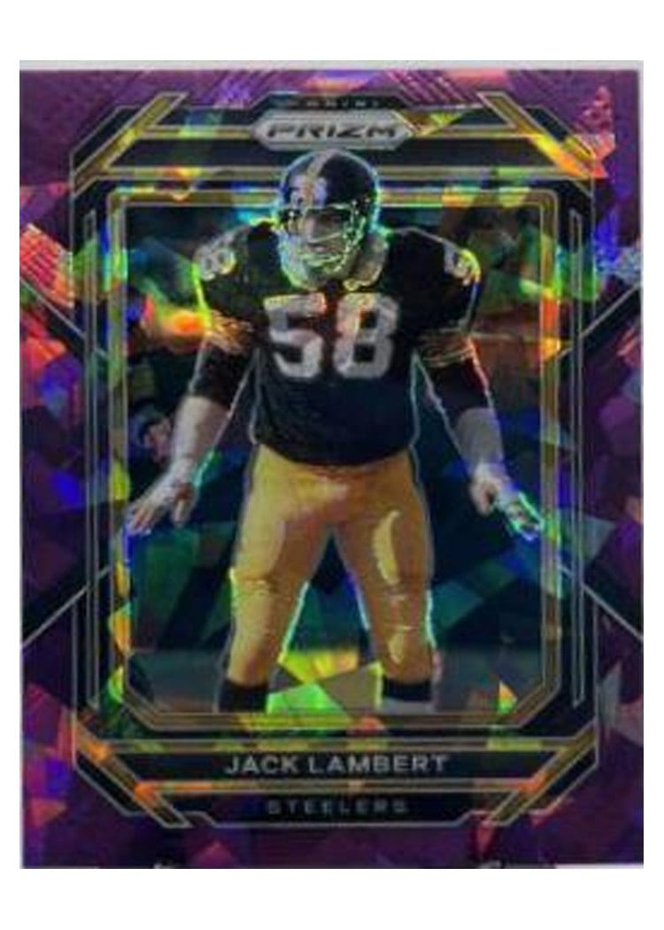 2022 Panini Prizm Base Set Jack Lambert #253 card