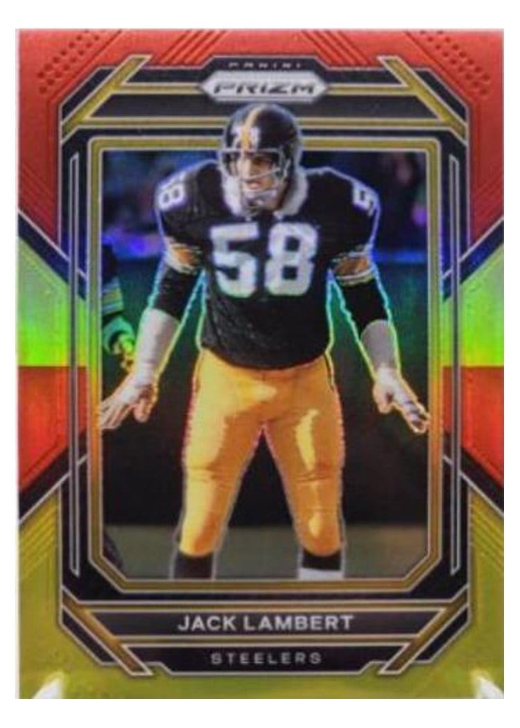 2022 Panini Prizm Base Set Jack Lambert #253 card