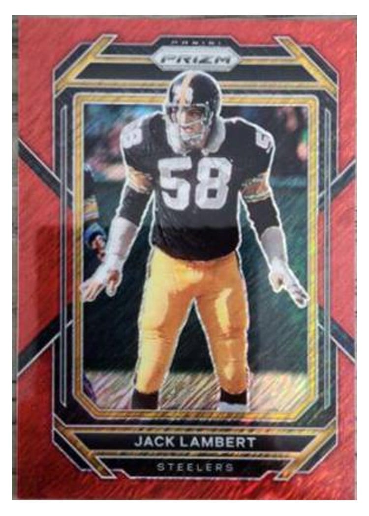 2022 Panini Prizm Base Set Jack Lambert #253 card